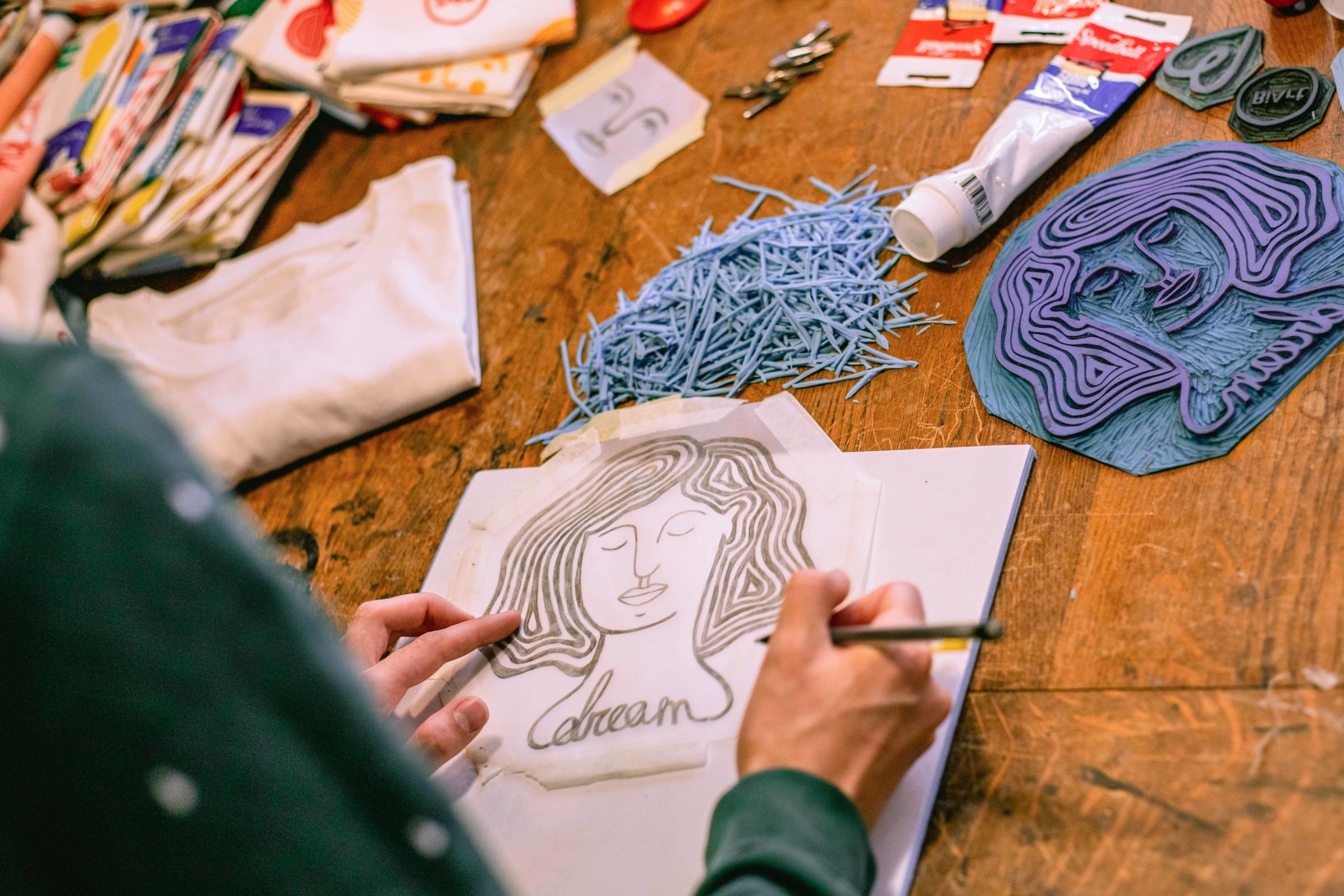 Technique de linogravure