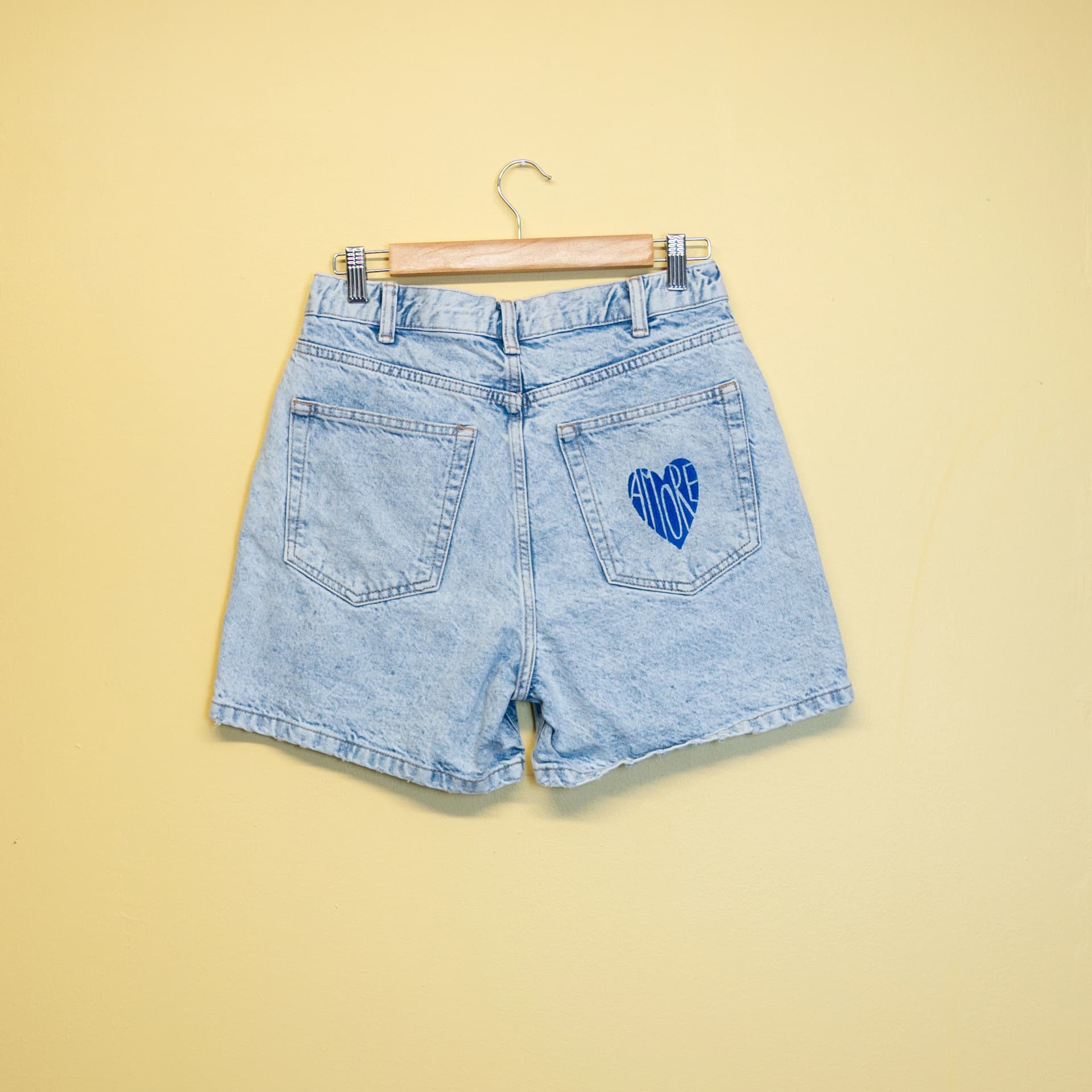 Short Jeans MOM "Amore"