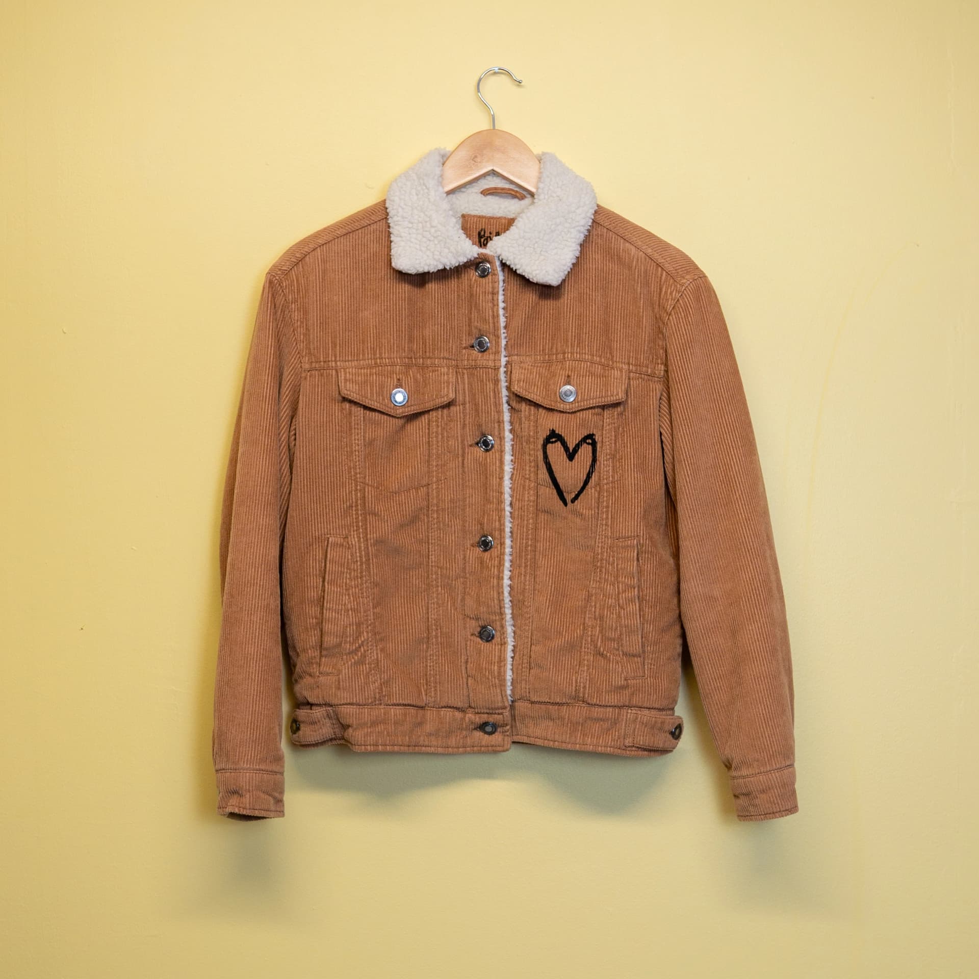 Veste Velours Côtelé Moumoute "Seins"